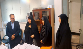 دیدار دکتر فاطمه محمدبیگی نماینده محترم مردم شریف قزوین، البرز و آبیک در مجلس شورای اسلامی با رئیس مرکز نخبگان و استعدادهای برتر نیروهای مسلح