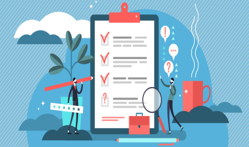 فرم نظرسنجی پایان کار